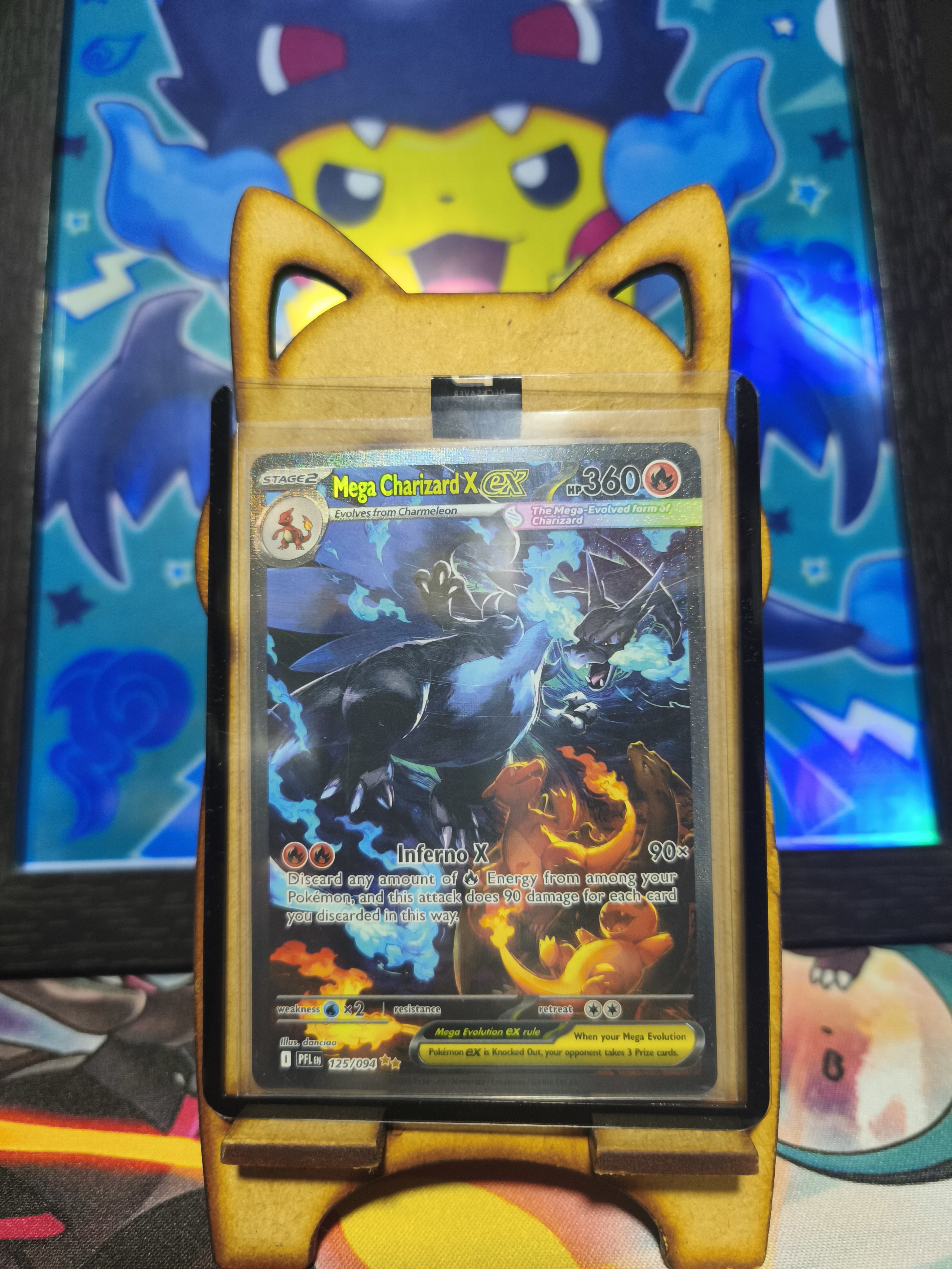 Carta Charizard Frente